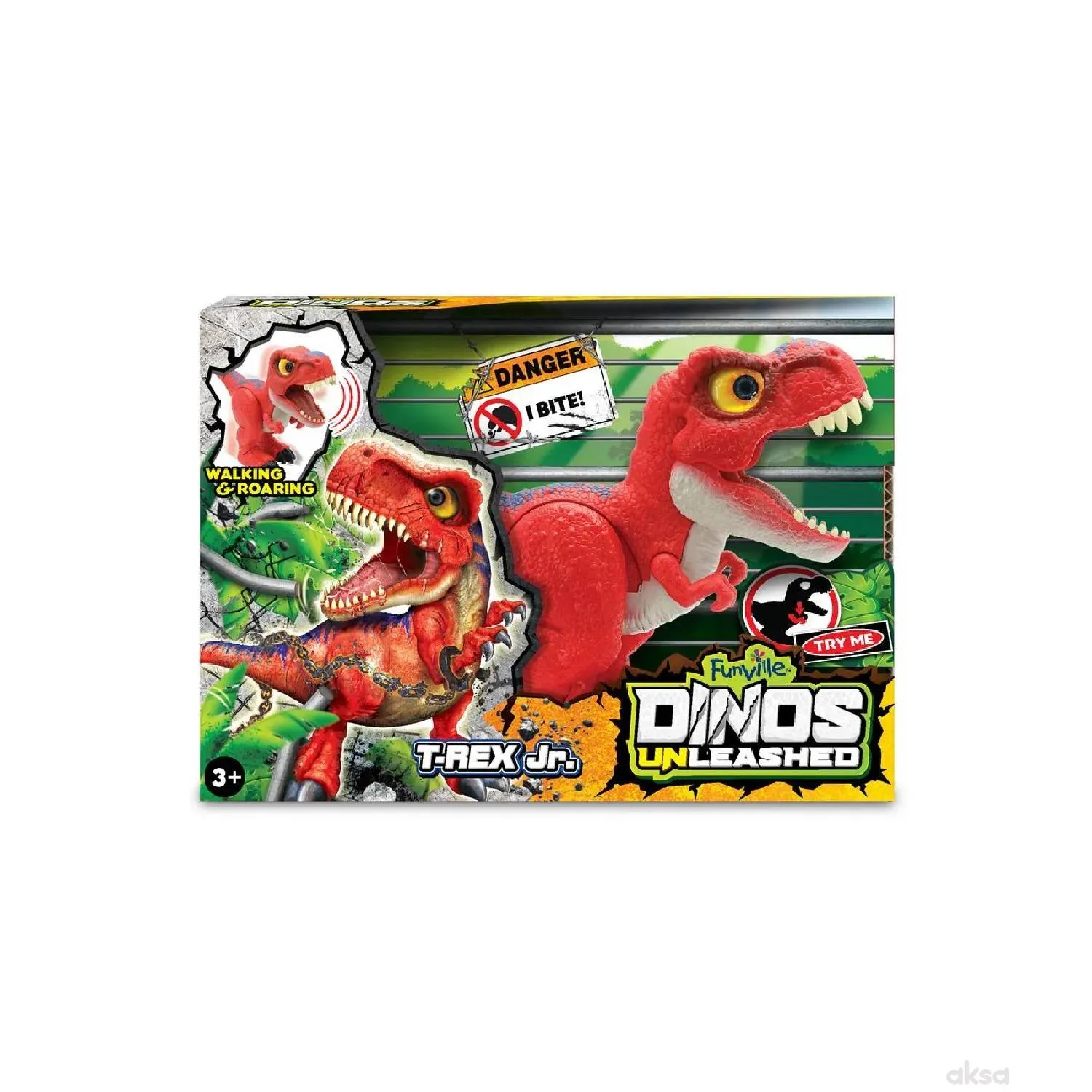 Dinos unleashed-walking & roaring t-rex