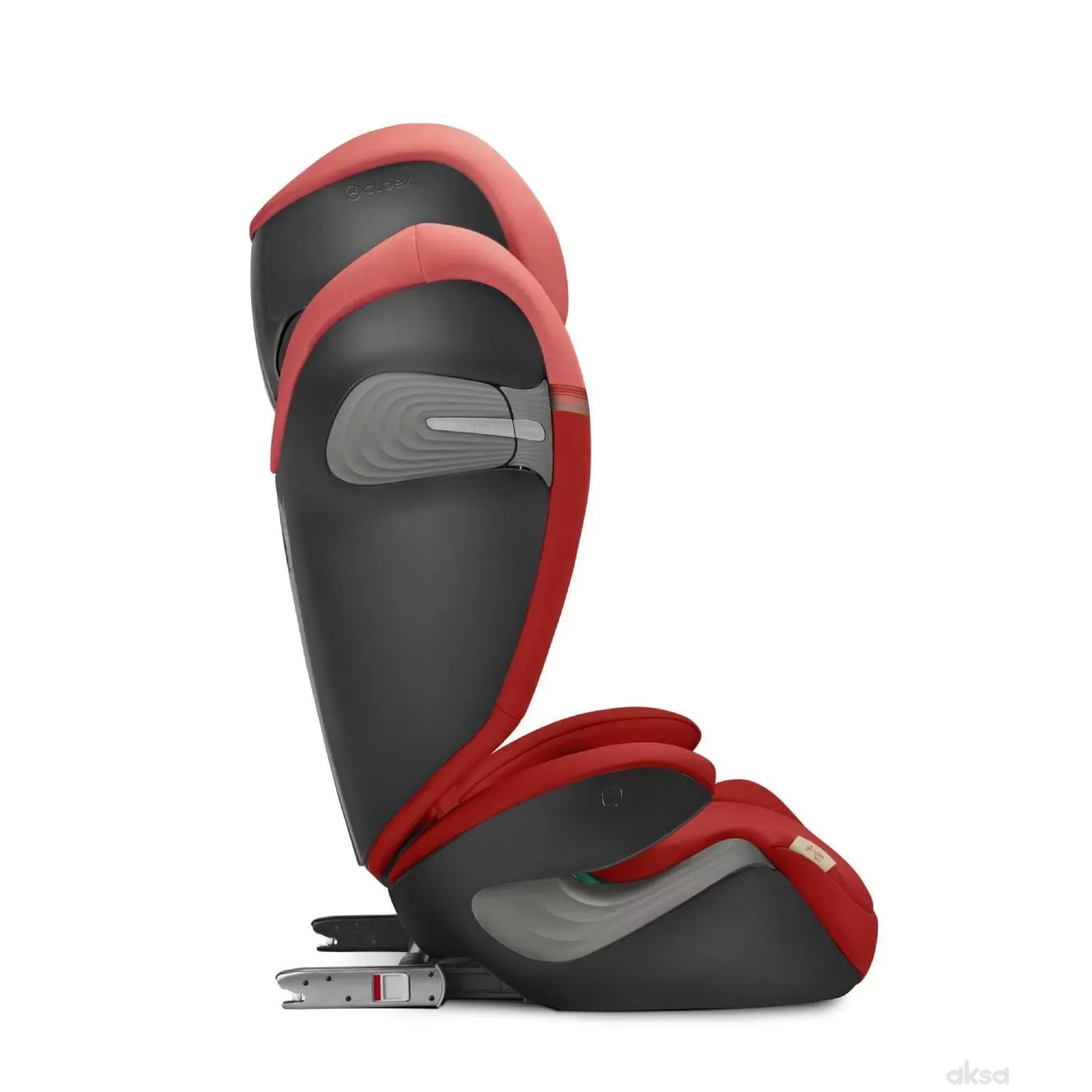 Cybex a-s (100-150cm) Solution S2 i-Fix, Hibis Red 