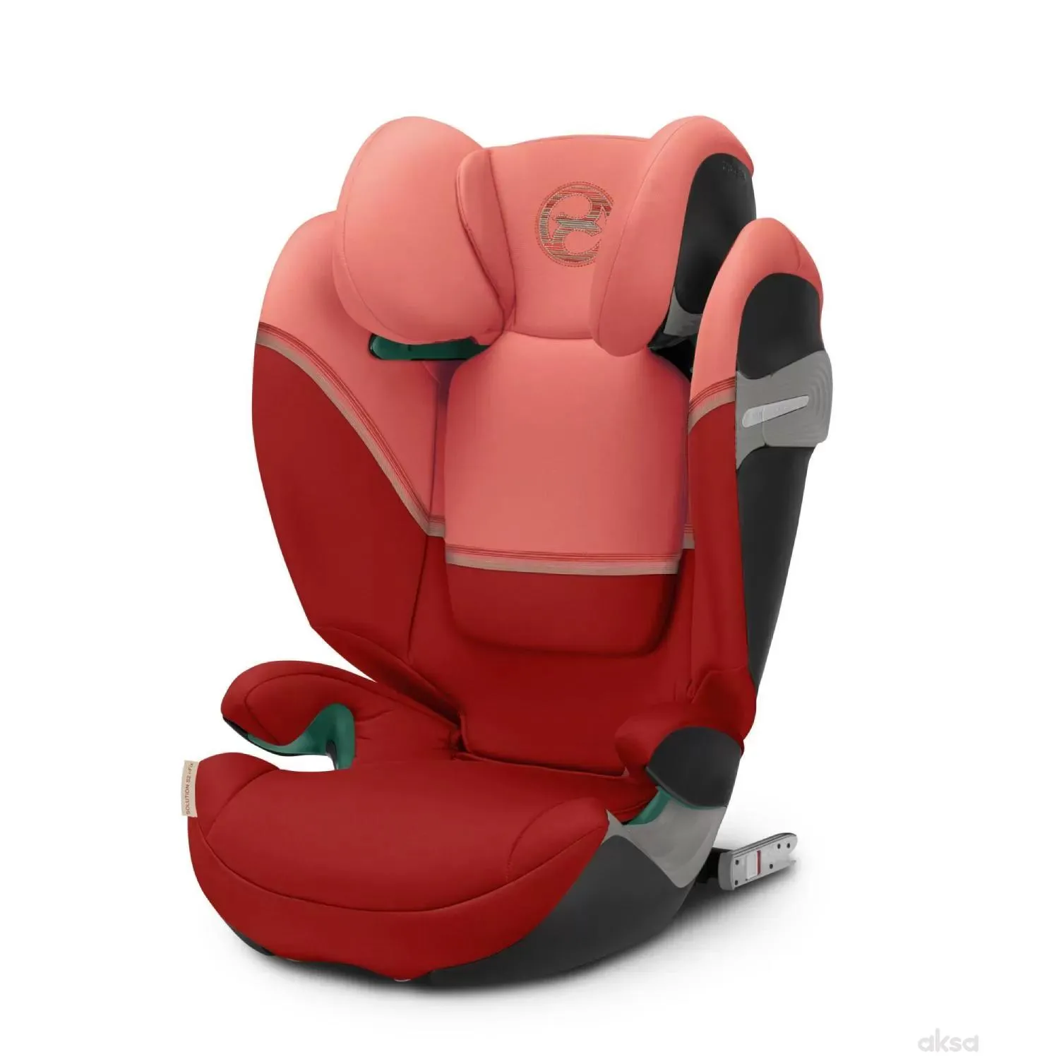 Cybex a-s (100-150cm) Solution S2 i-Fix, Hibis Red