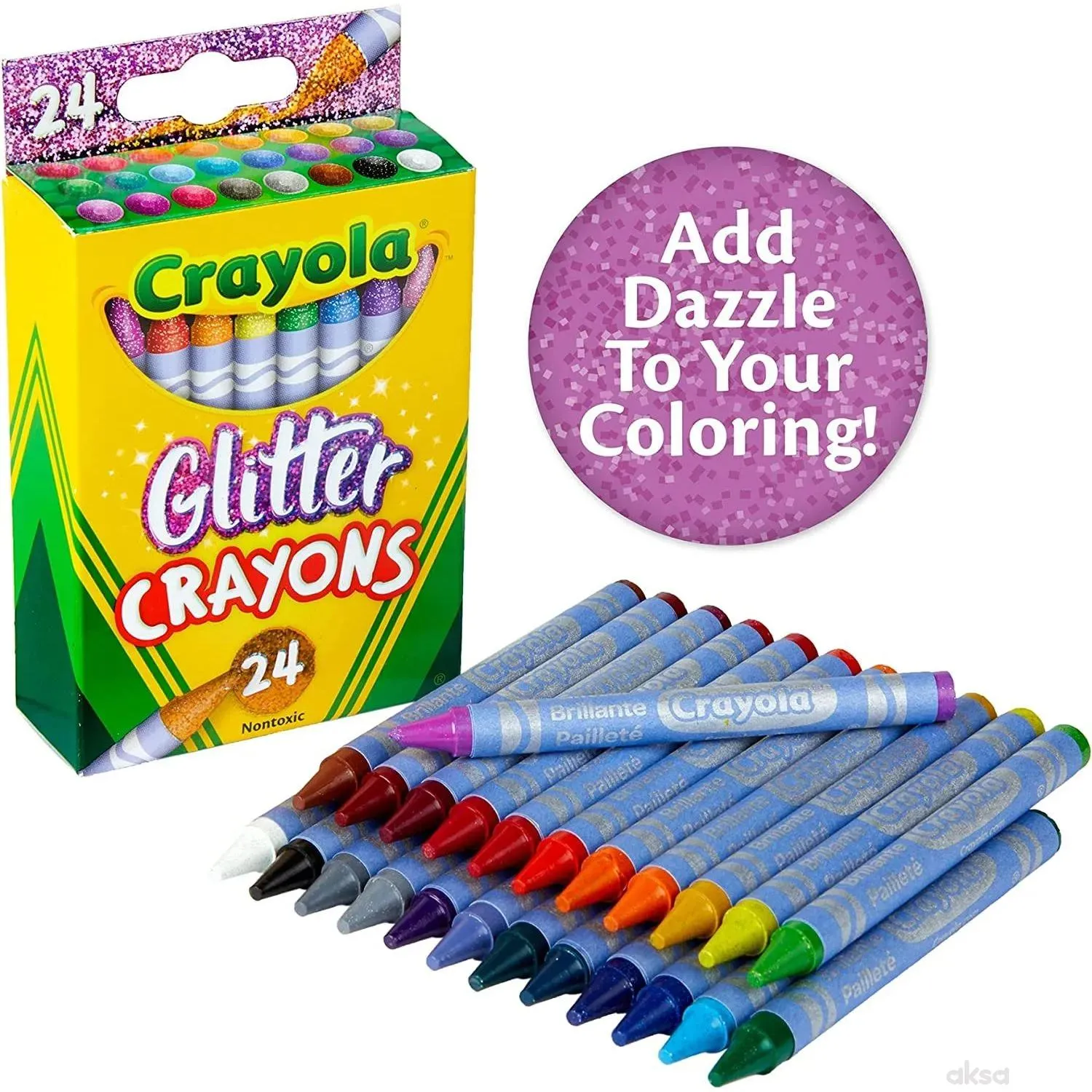HMX Crayola Voštane boje sa sjajem 256725.024