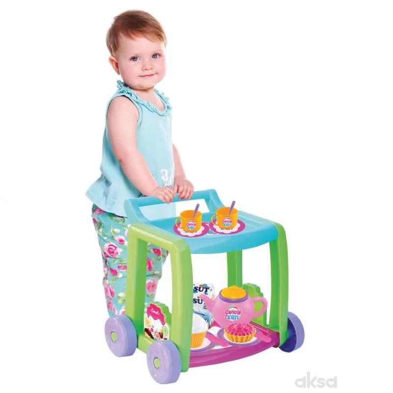 Set za čaj kolica 14pcs 
