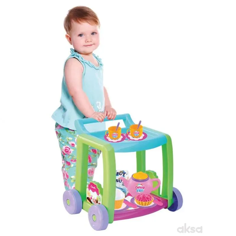Set za čaj kolica 14pcs