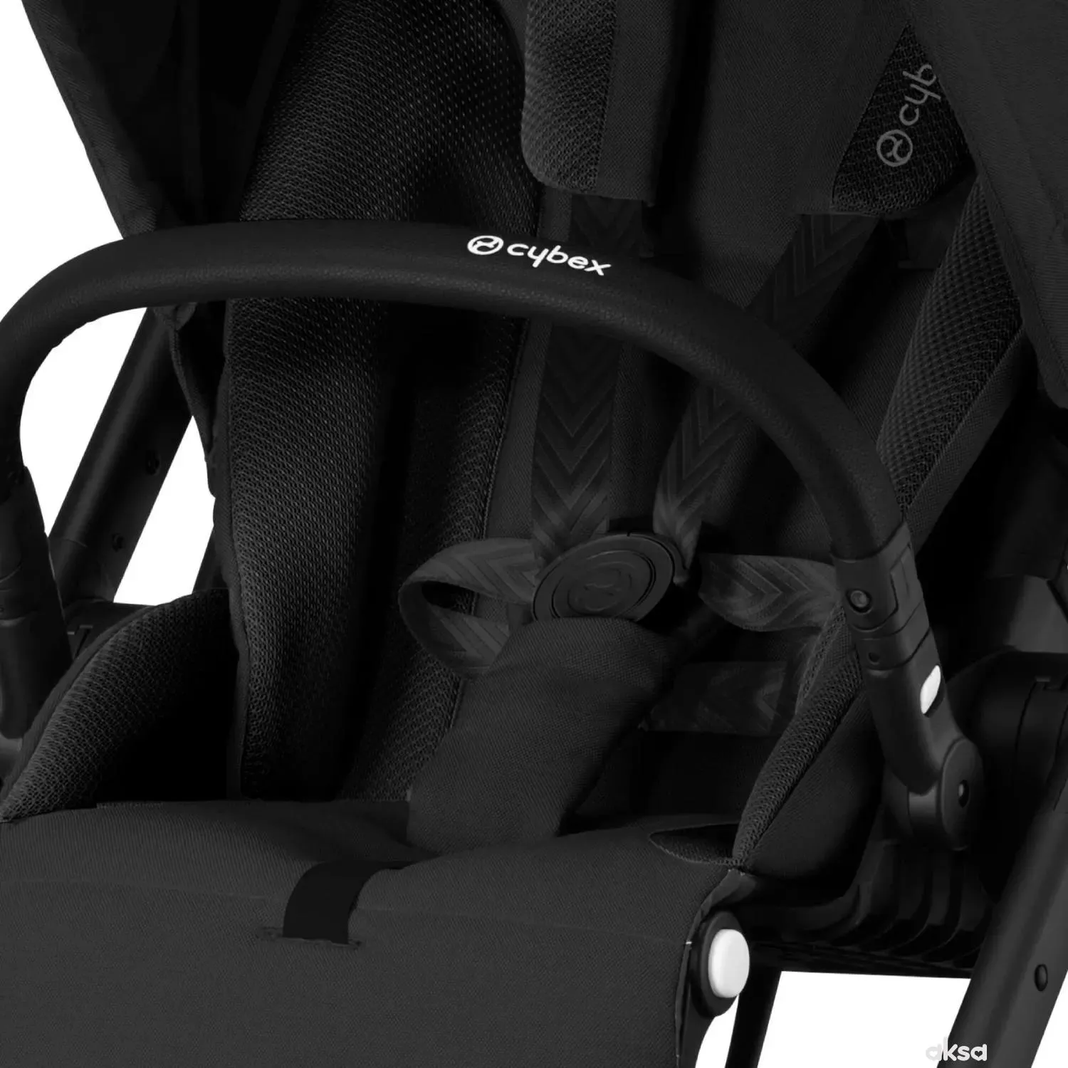 Cybex kolica Balios S Lux, MoonBlack(crni ram) 