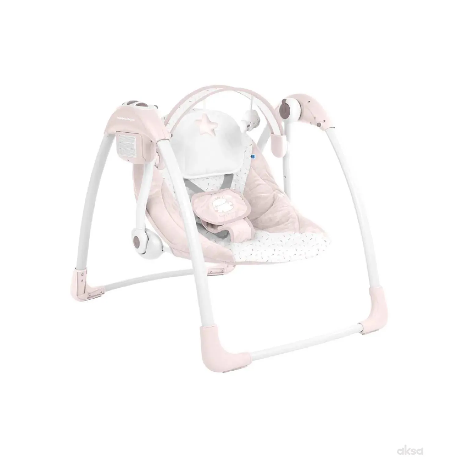 Kikka boo ljuljačka chillo hippo dreams pink