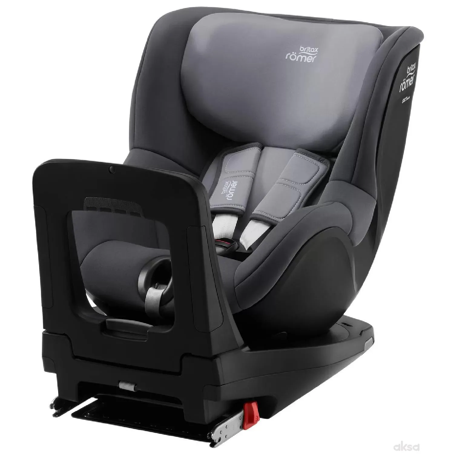 Britax Romer a-s DualFix i-Size (40-105cm),MidGrey