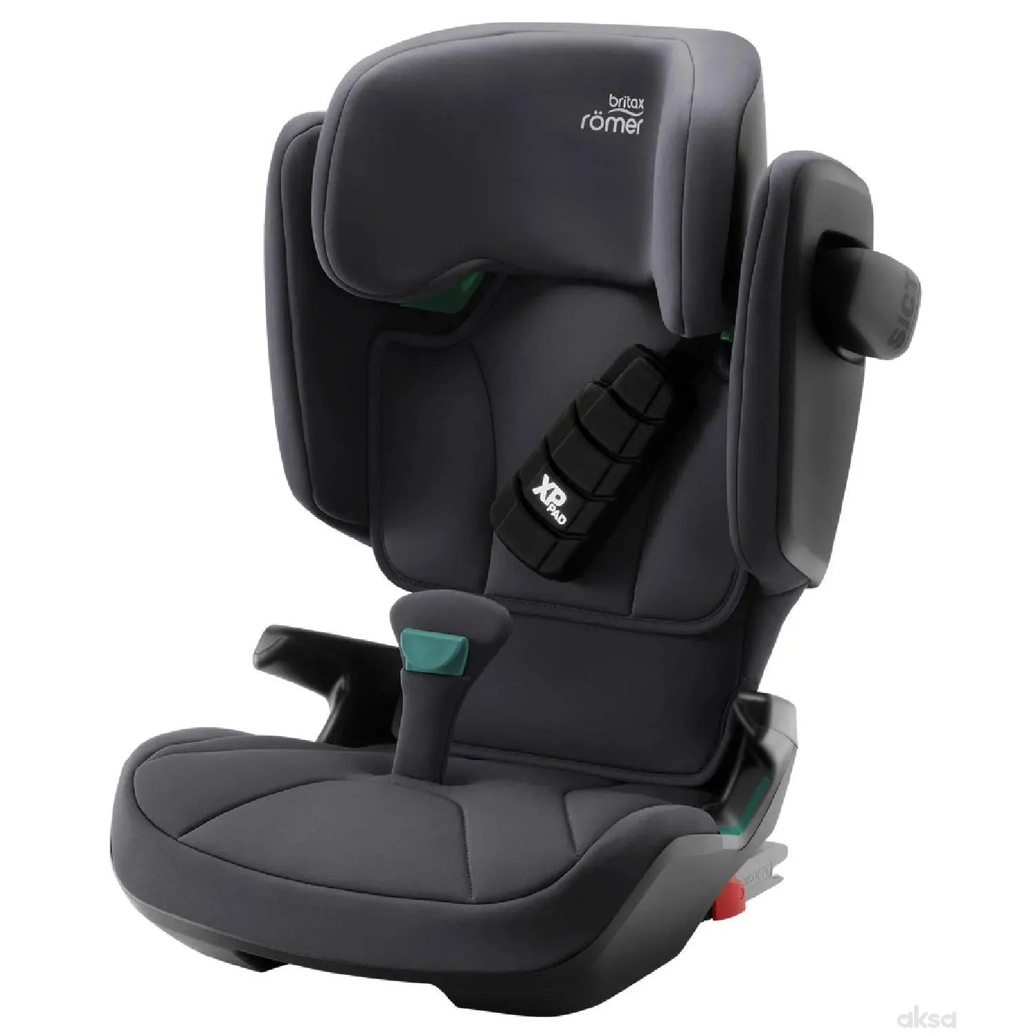 Britax Romer a-s Kidfix i-Size (100-150cm),StrmGry