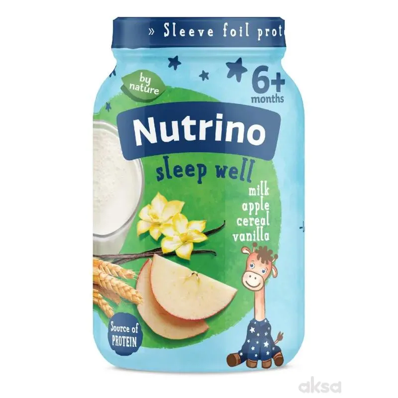 Nutrino kašica jabuka, pšenica i vanila 190g