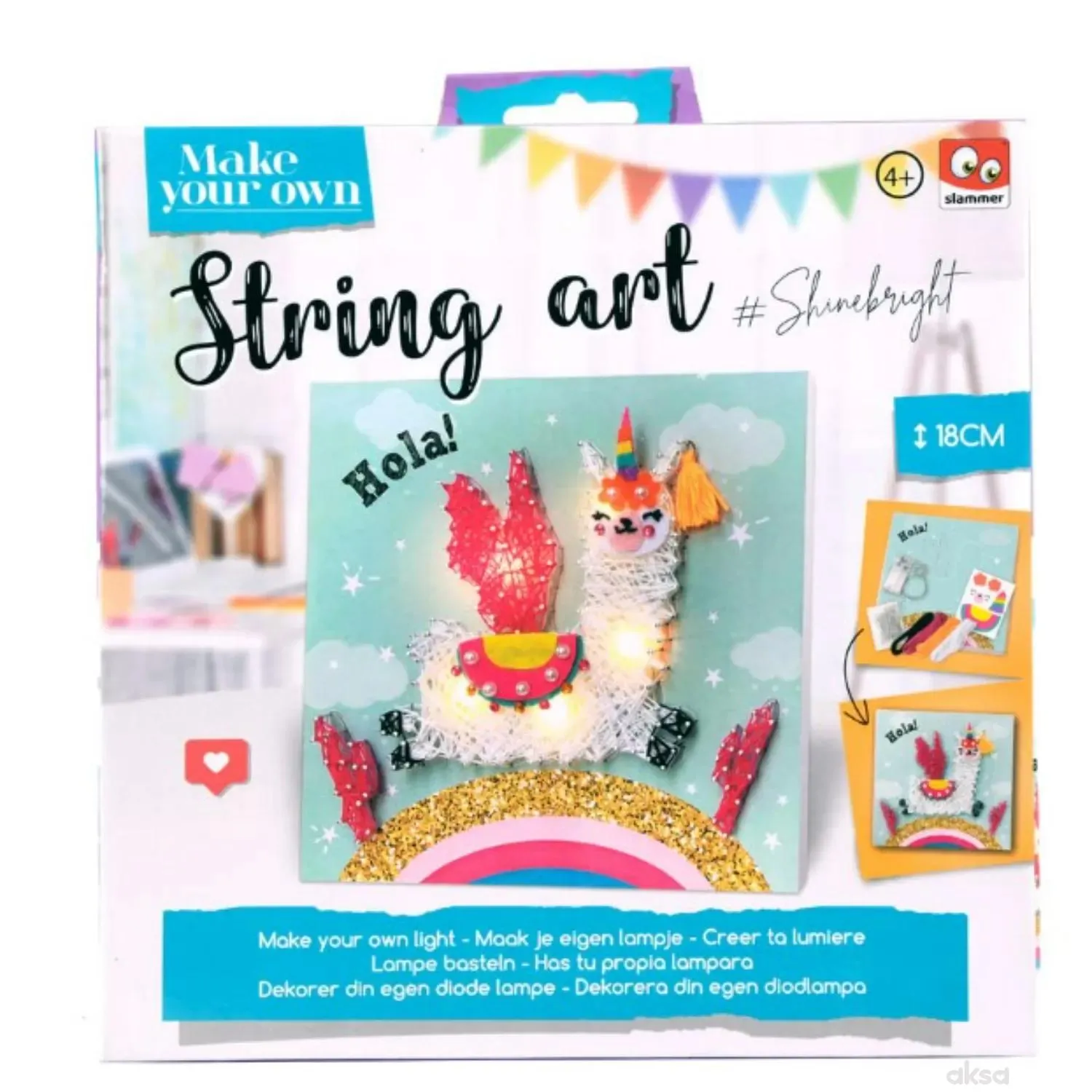 HMX kreativni set napravi svoju lamu 60186 