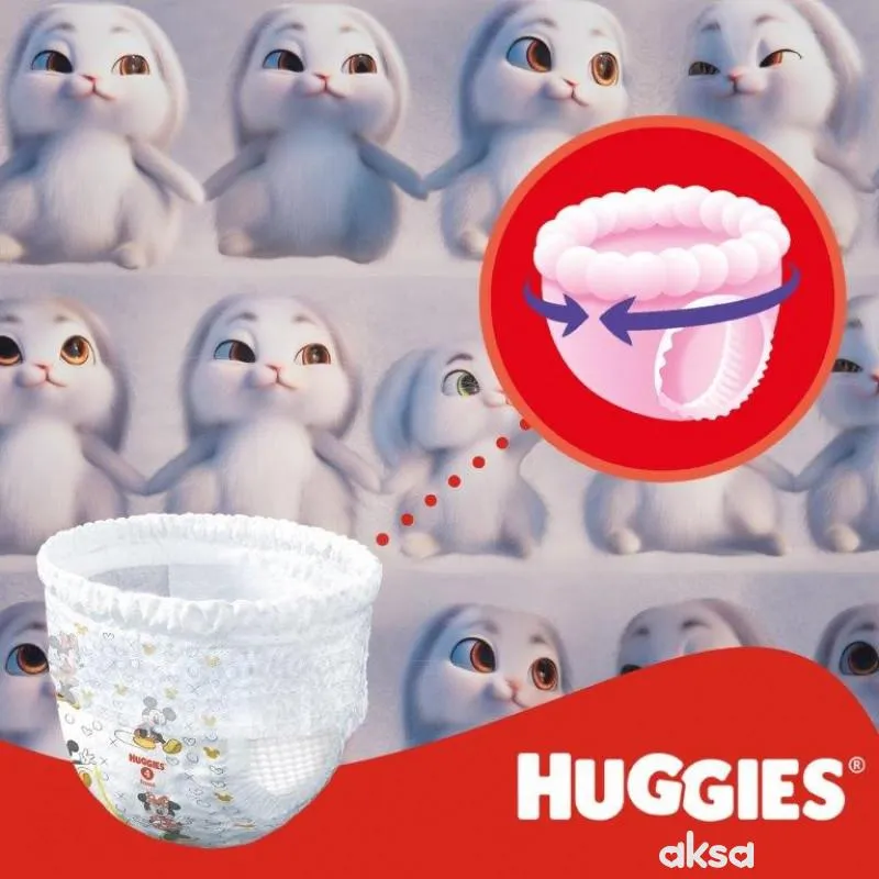 Huggies pelene pants jumbo 5 12-17kg 34kom 