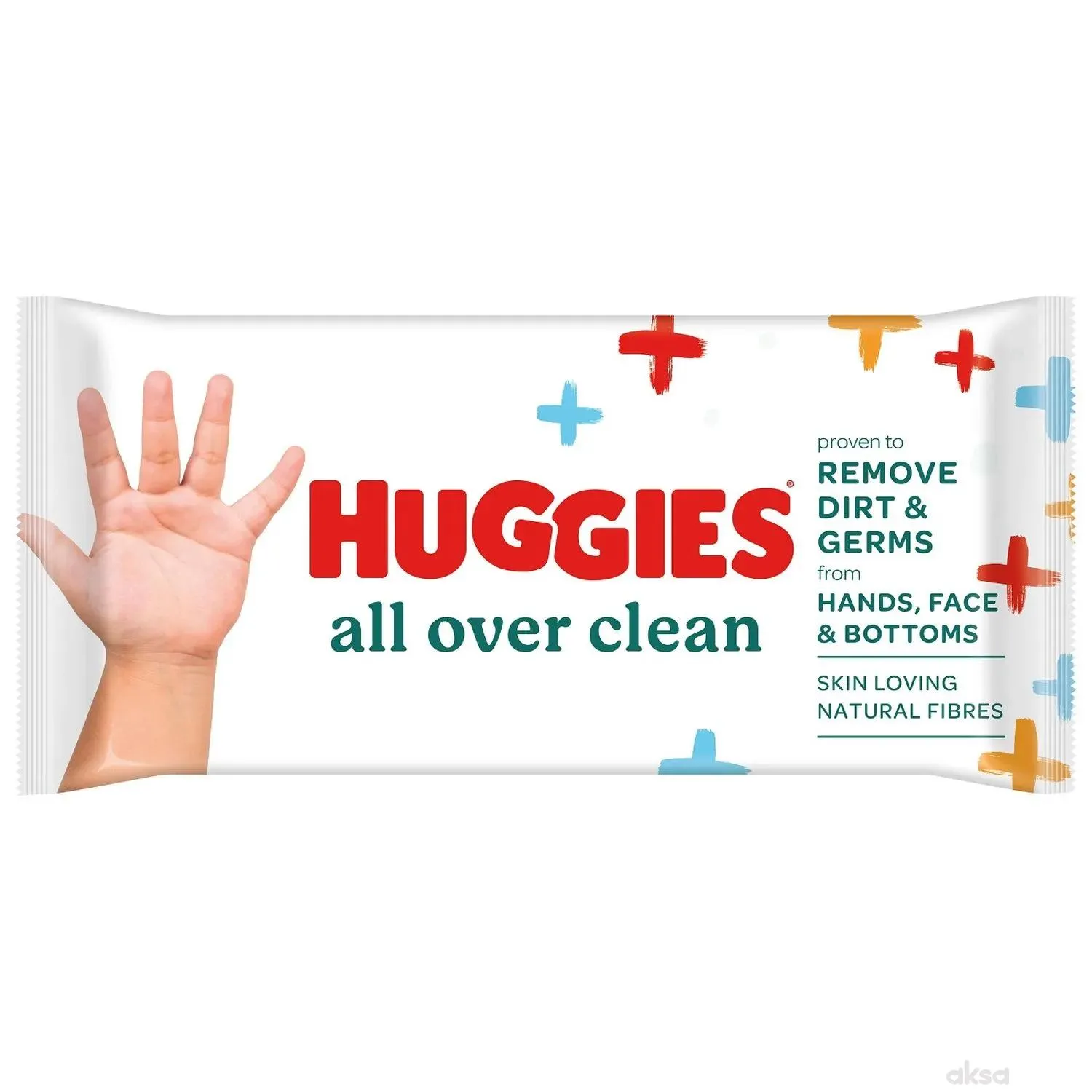 Huggies baby vlažne maramice all over clean 56kom 