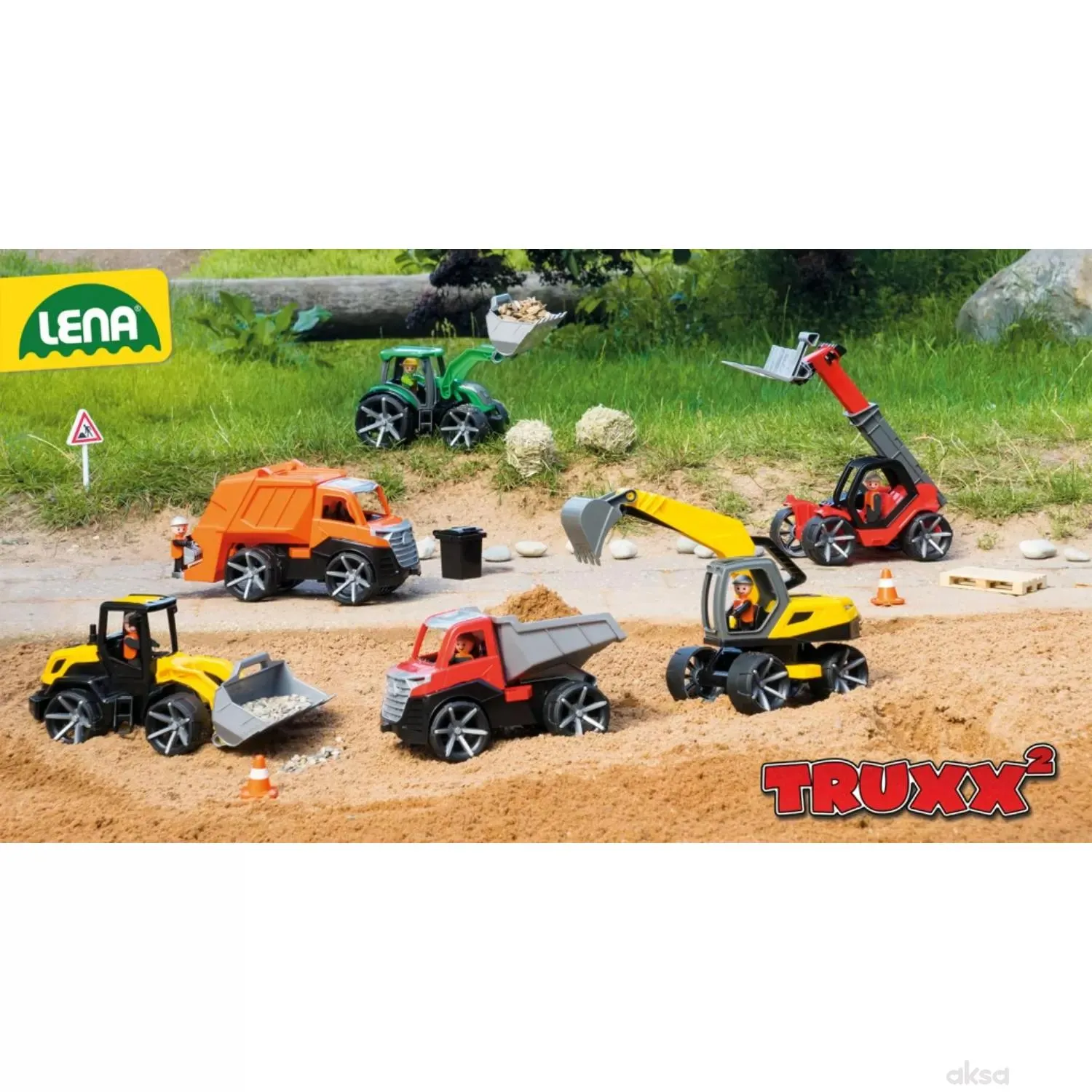 Lena igračka Truxx2 traktor 