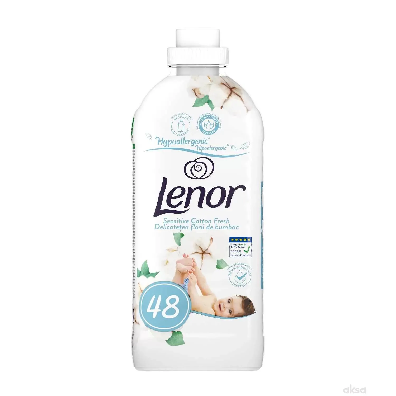 Lenor Sensitive omekšivač za veš,1200ml (48pranja)