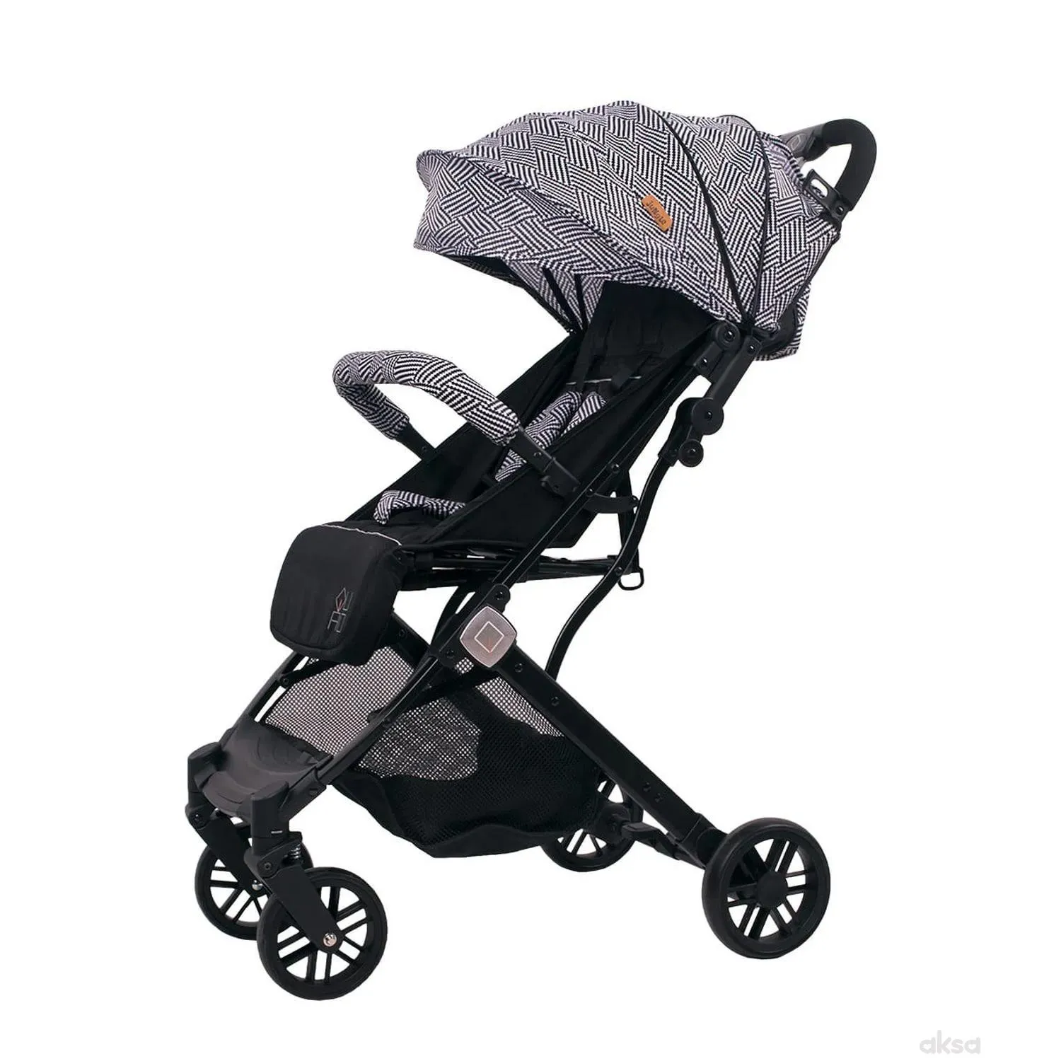 Jungle kolica quad linije crno-bijela