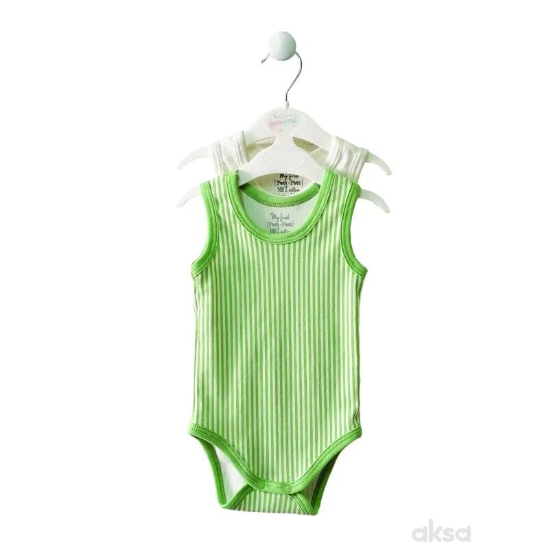 Pom Pom bodi set 2/1, unisex 