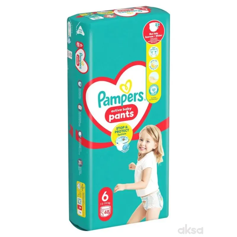 Pampers pants pelene GP 6 large 15+kg 48kom 