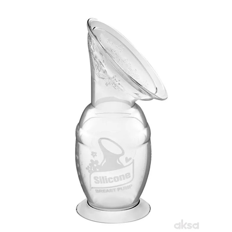 Haakaa silikonska pumpica za izmlazanje mleka150ml 