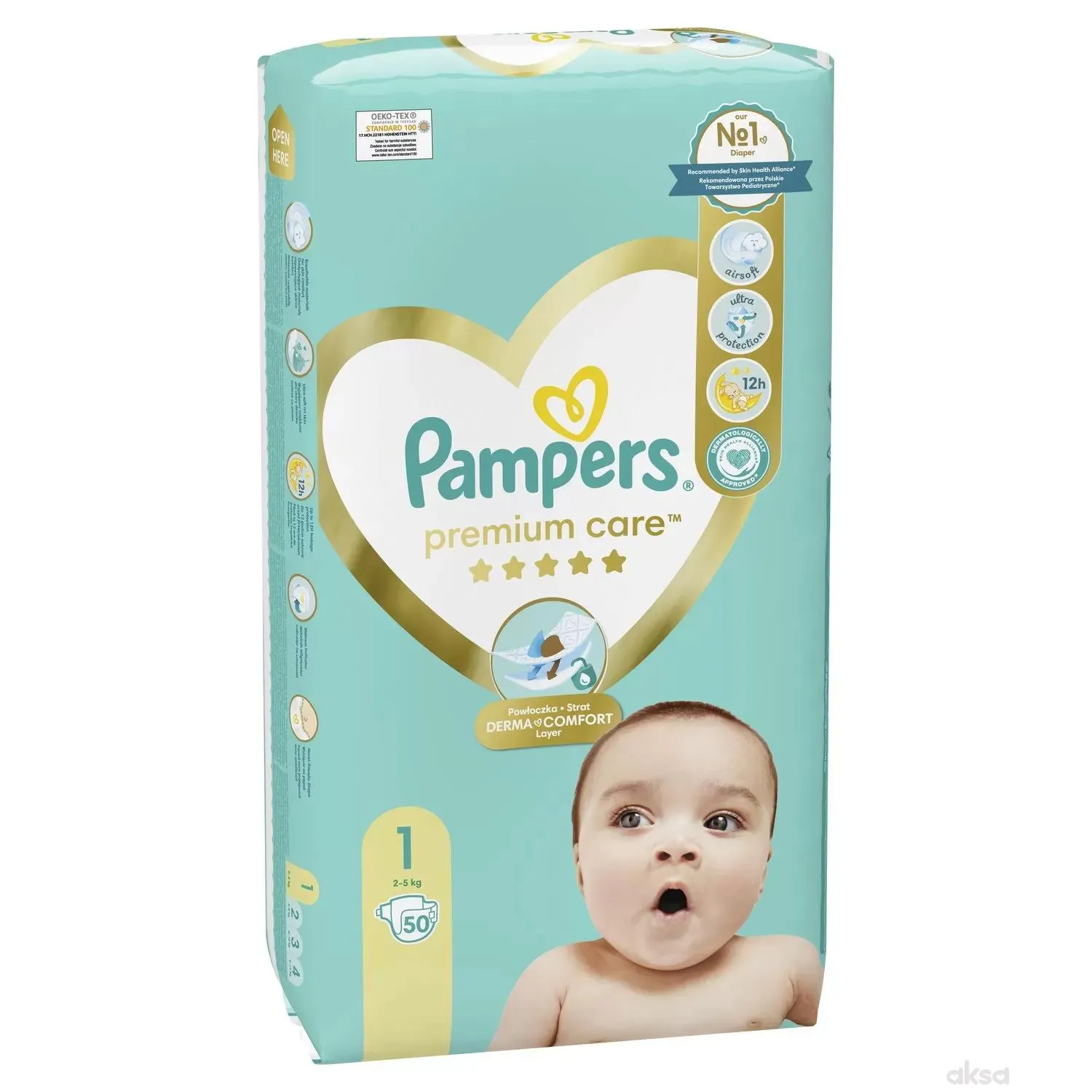 Pampers prem.pants pelene VP 1 newborn 2-5kg 50kom