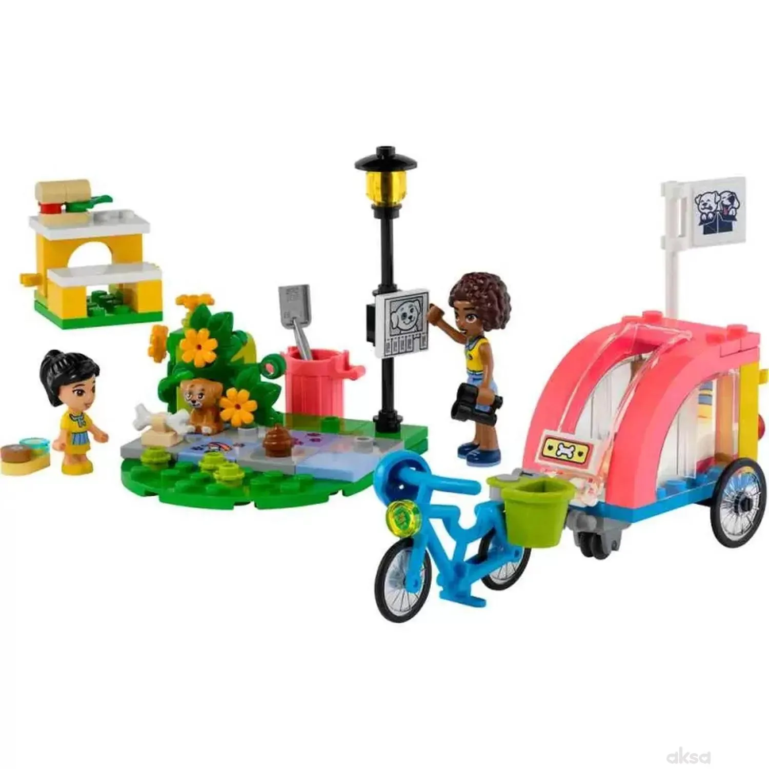 Lego Friends Dog Rescue Bike 