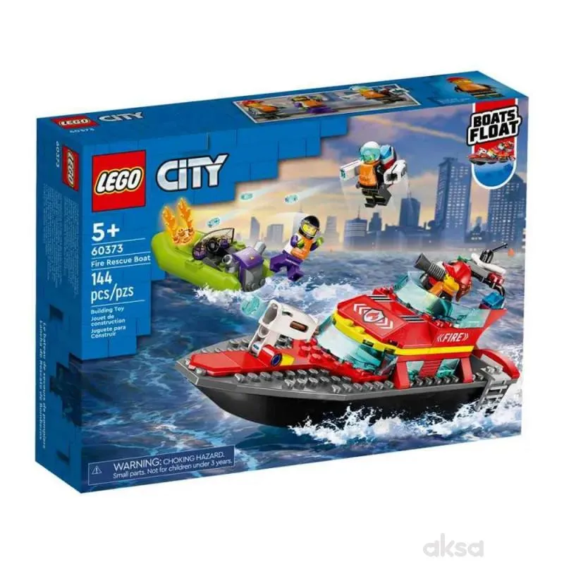 Lego City Fire Rescue Boat 