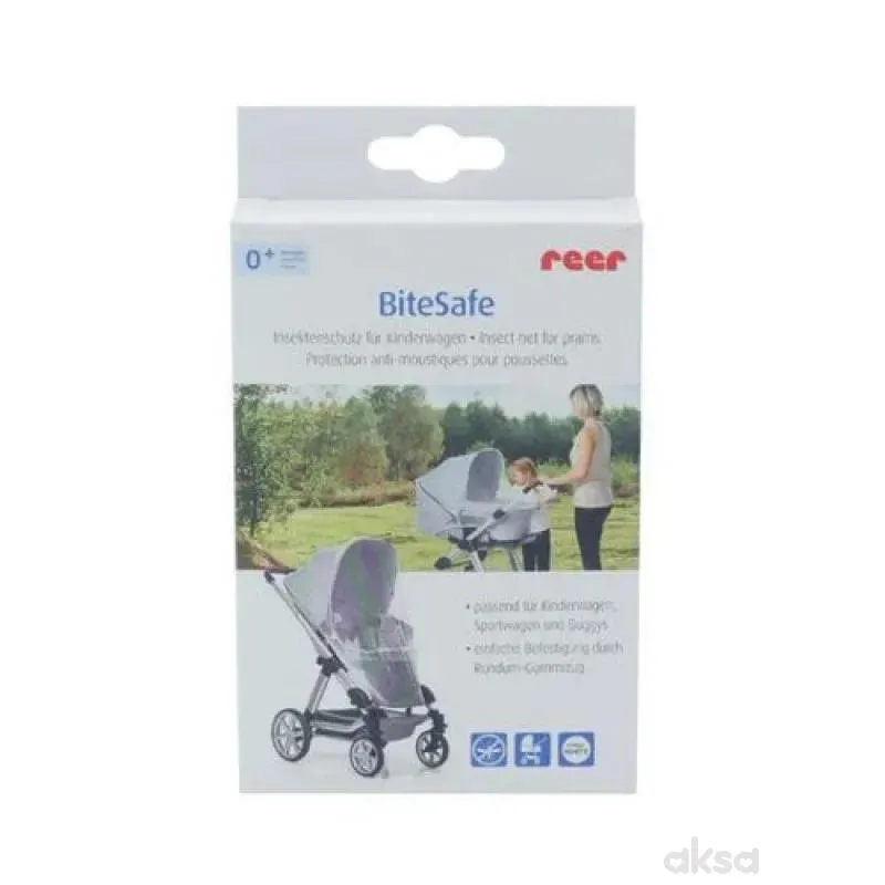 Reer zaštitna mrežica za kolica,bela 