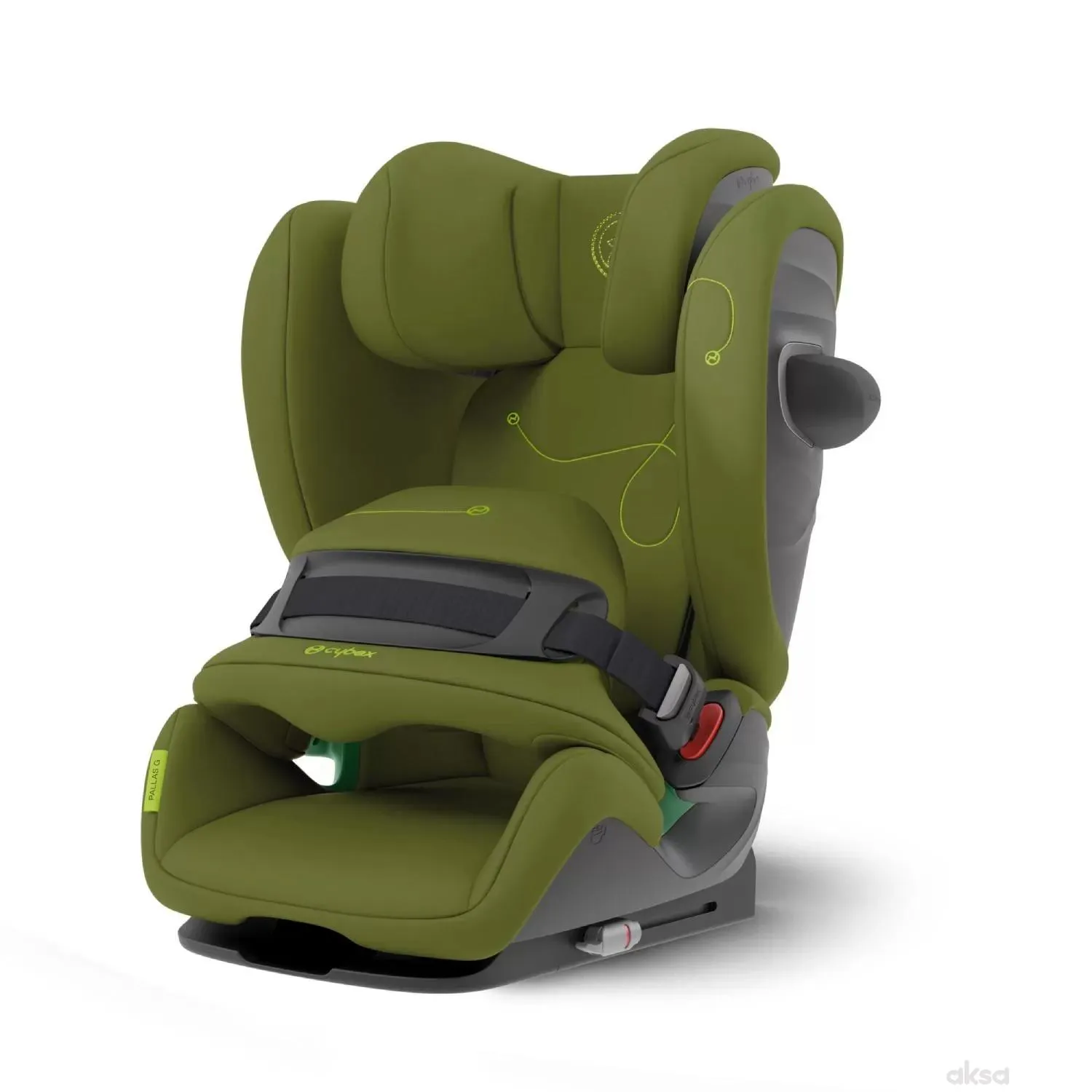 Cybex a-s Pallas G i-size(76-150cm), NatureGreen