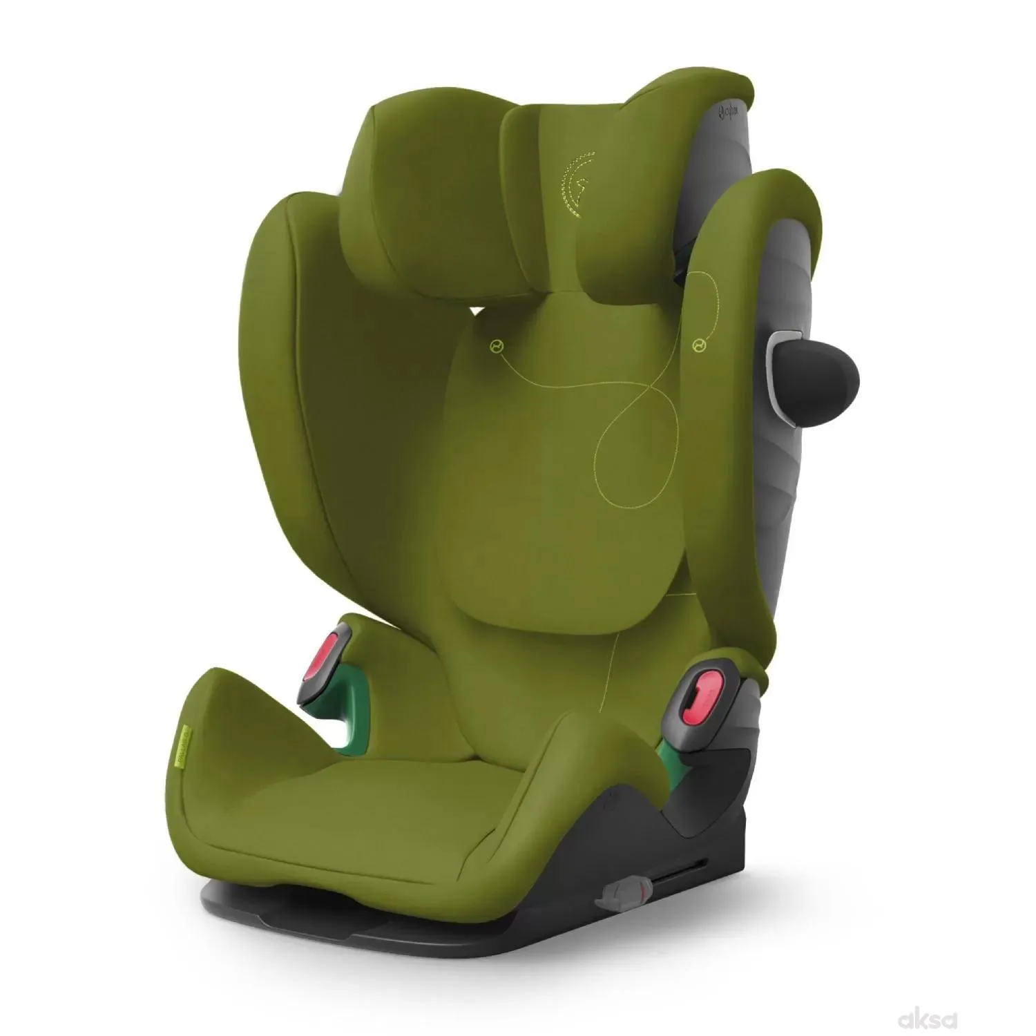 Cybex a-s Pallas G i-size(76-150cm), NatureGreen