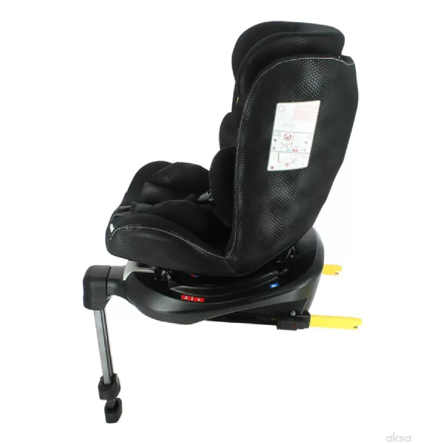 Nania a-s Ranger360° Isofix 0/1/2/3 (0-36kg),Black