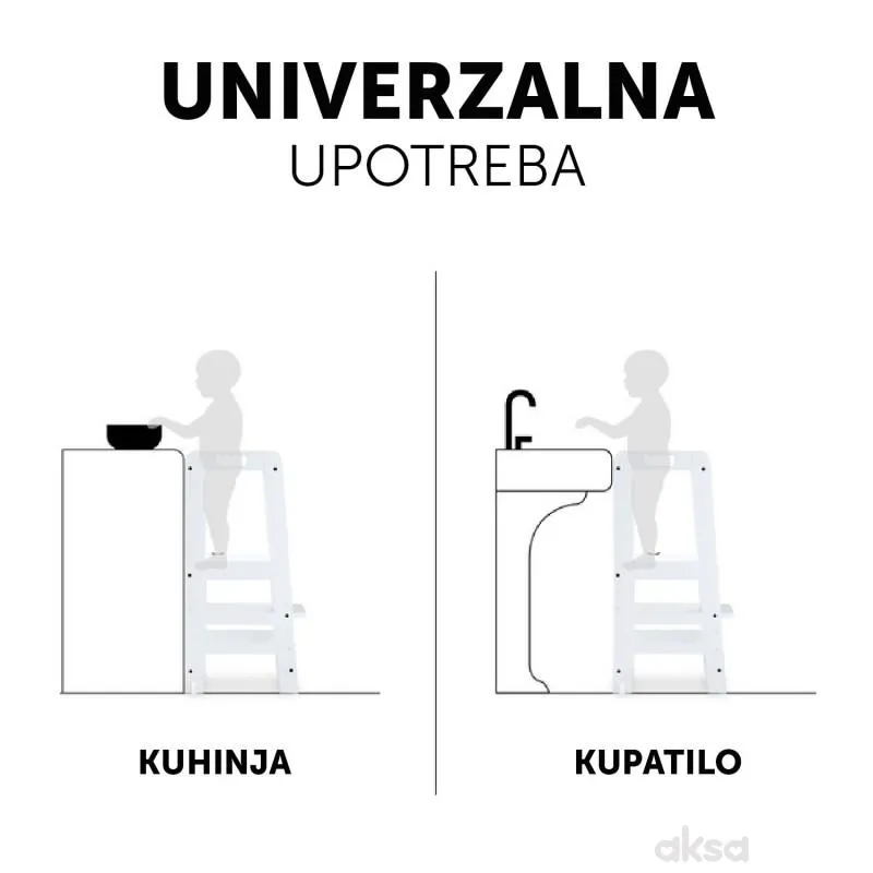 Hauck toranj za učenje Learn N Explore, White