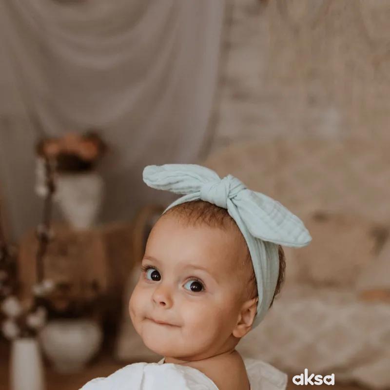 Baby Textil traka za kosu od muslina 