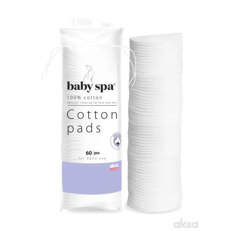 Baby spa kozmetički jastučići 60/1
