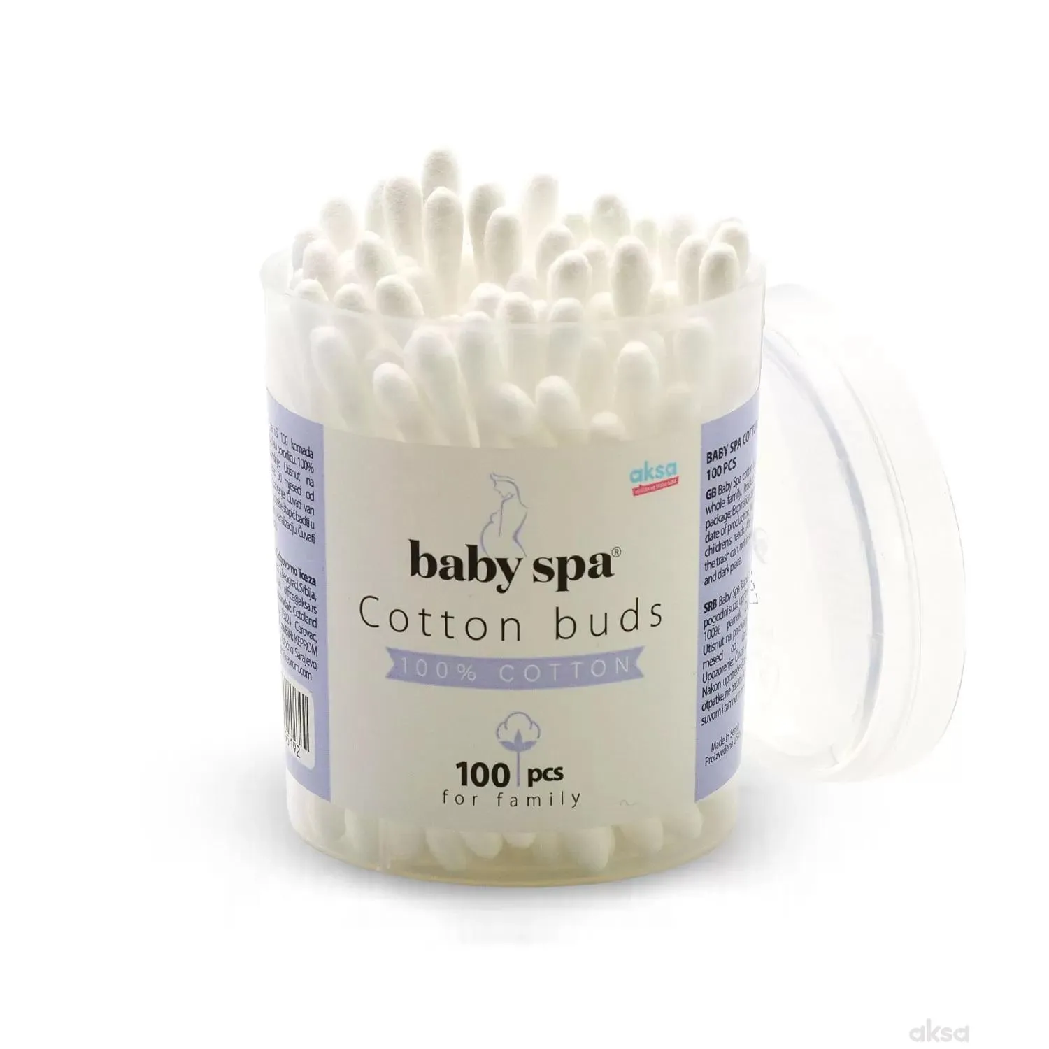 Baby spa štapići za uši 100kom