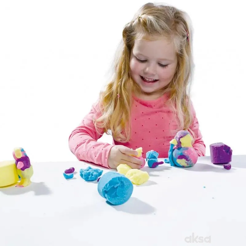 SES Plastelin gliter 4X90GR 00466 