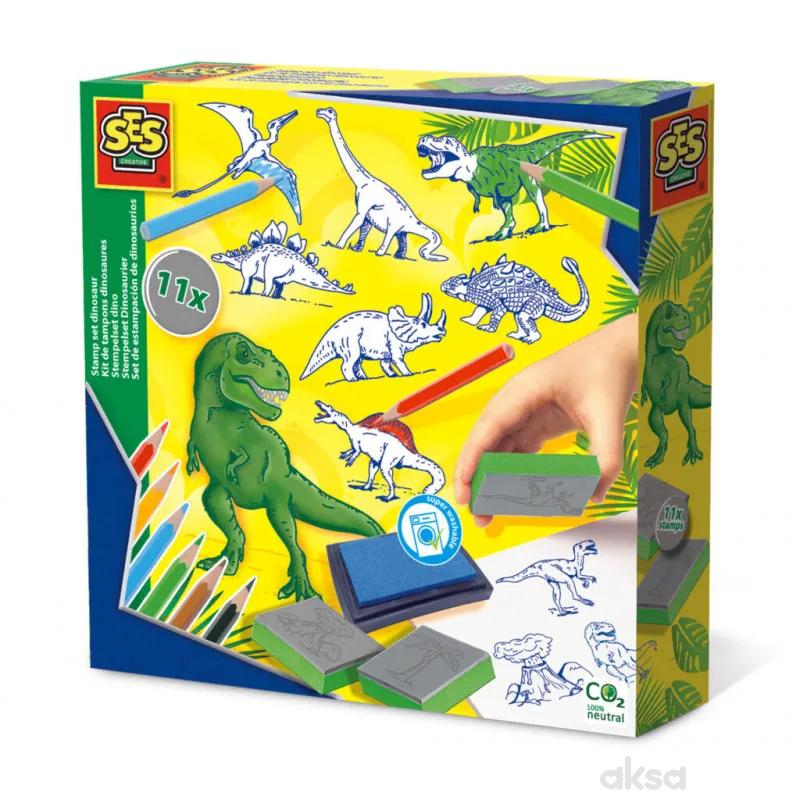 SES Pečati dinosaurusi 14919 