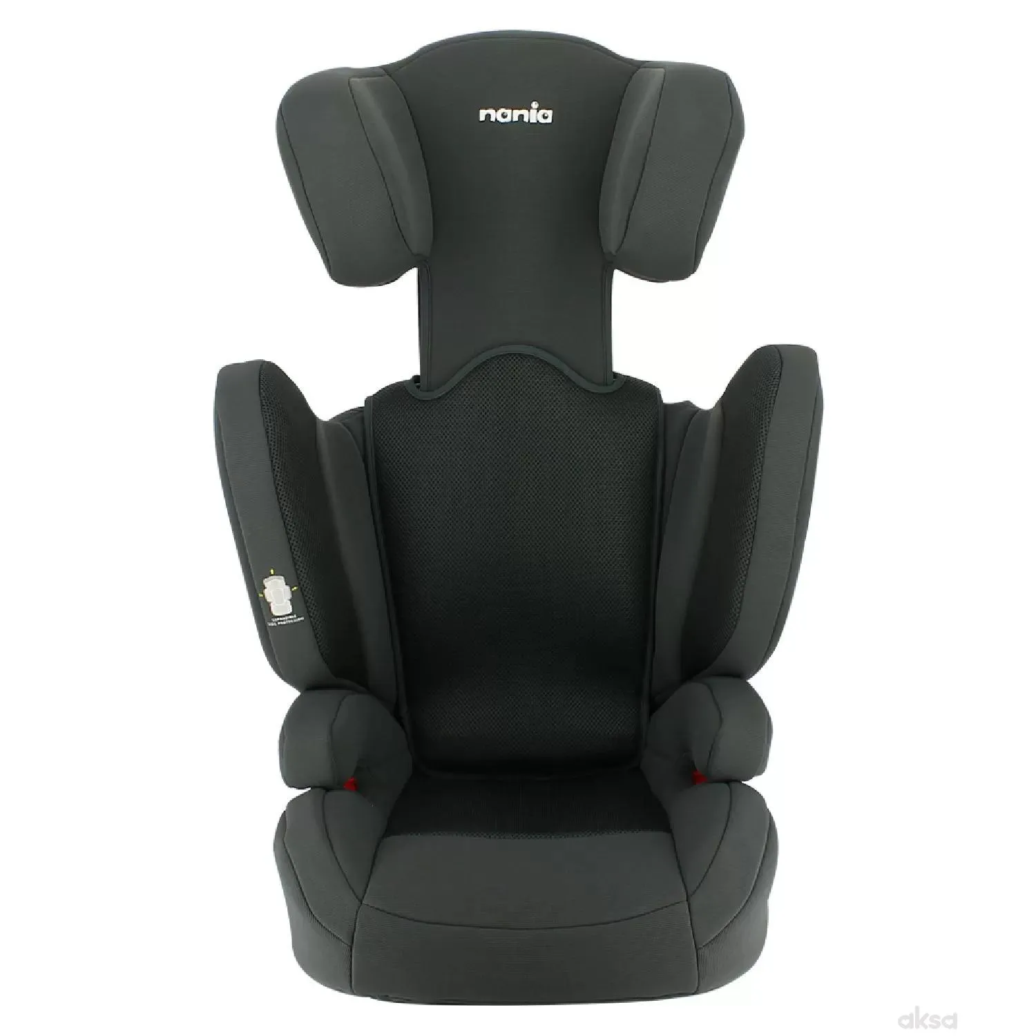 Nania a-s Flash i-fix 2/3 (15-36kg), Grey