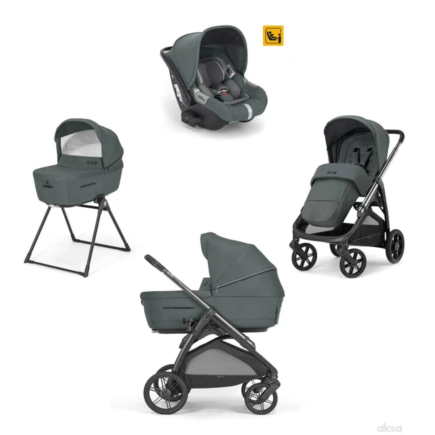Inglesina trio sistem Aptica Darwin, Emerald Green
