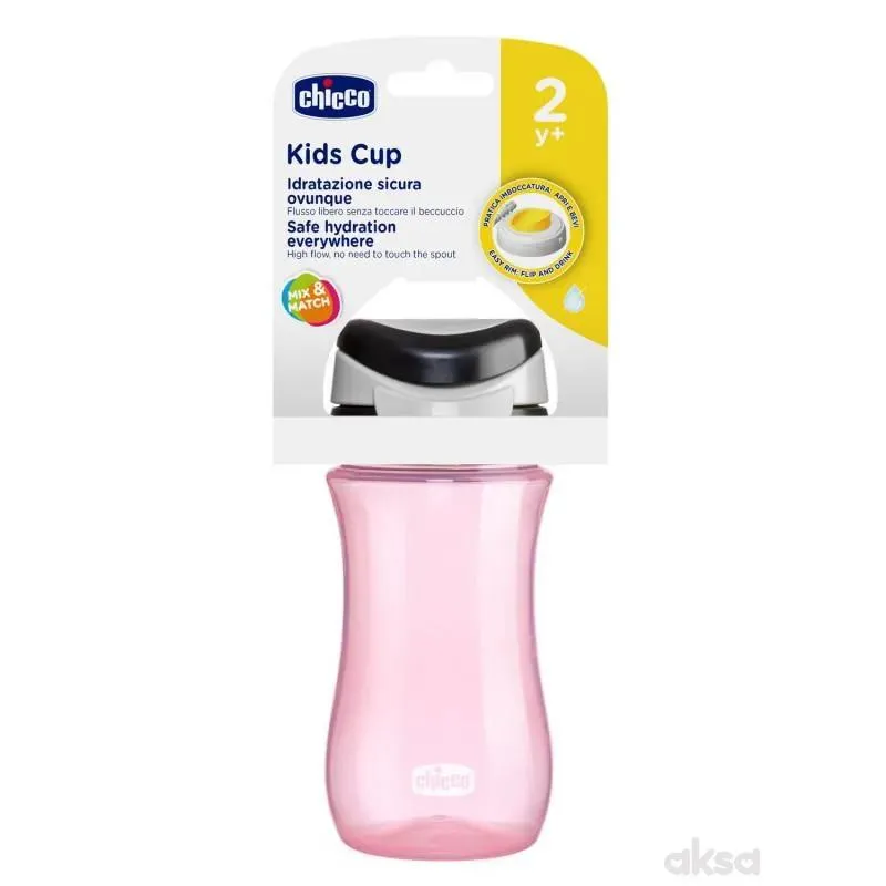 Chicco sport. čaša sa prek.ručkom350ml,24m+,zelena