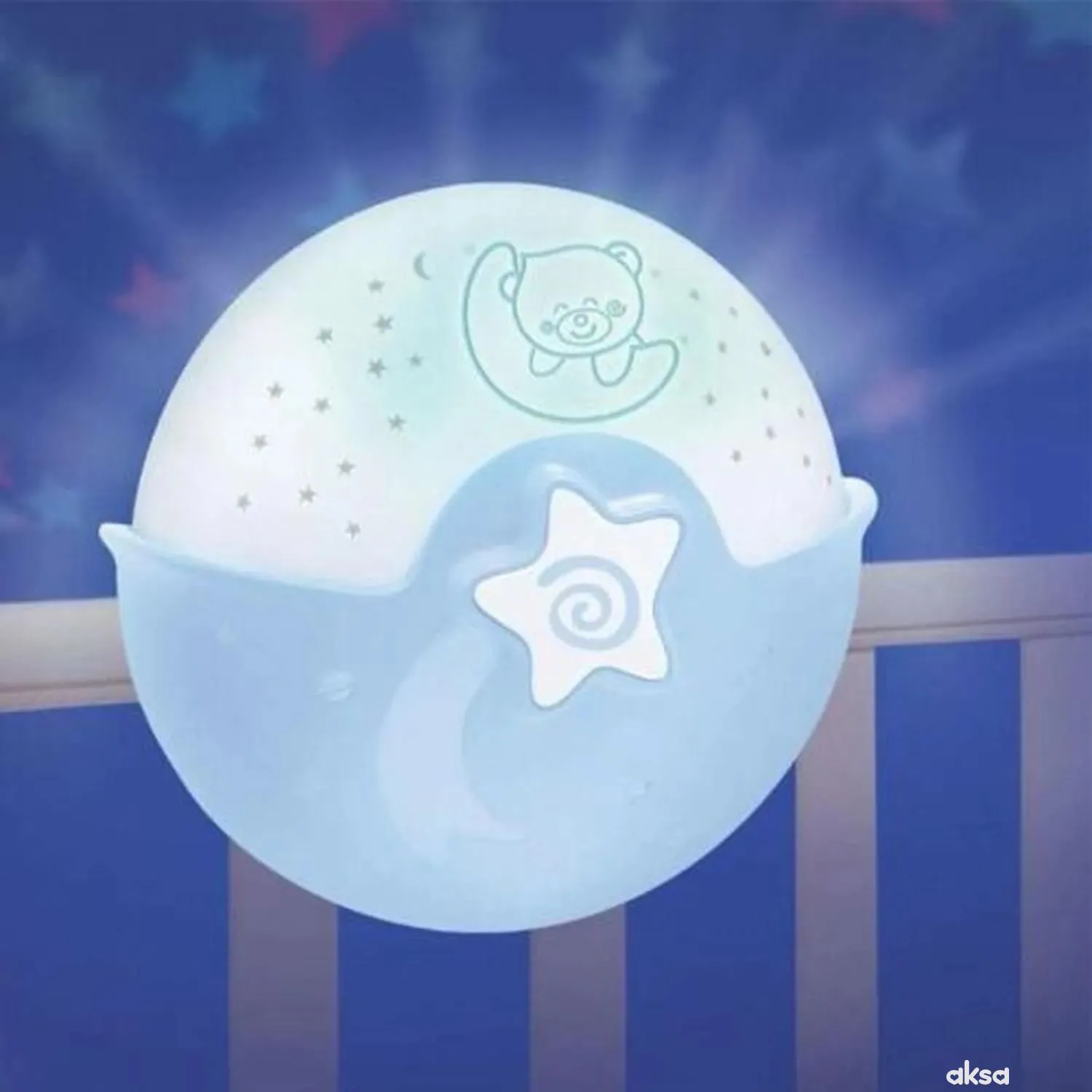 Infantino noćna lampa plava