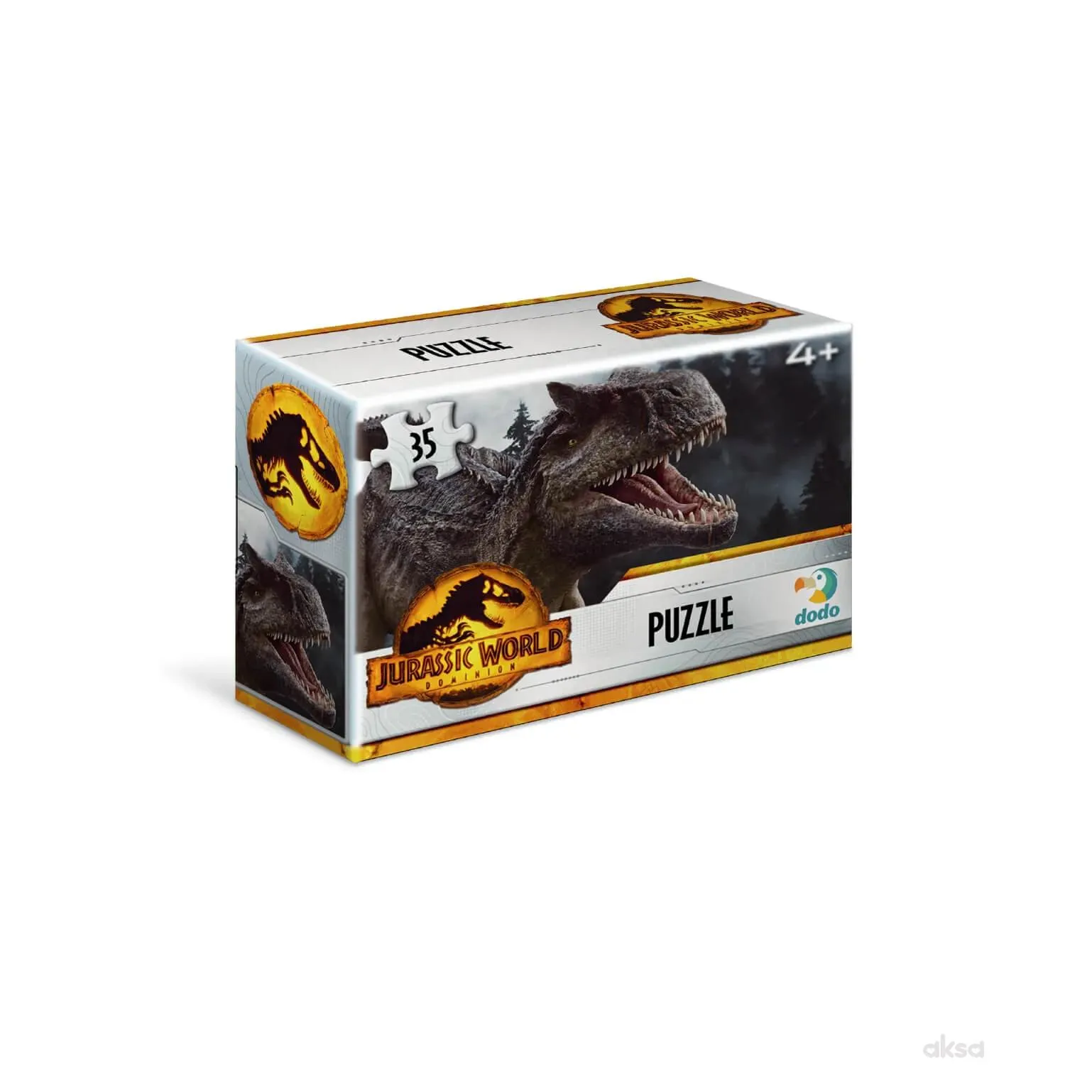 Dodo mini puzzle Dino svet 200392, 35 kom