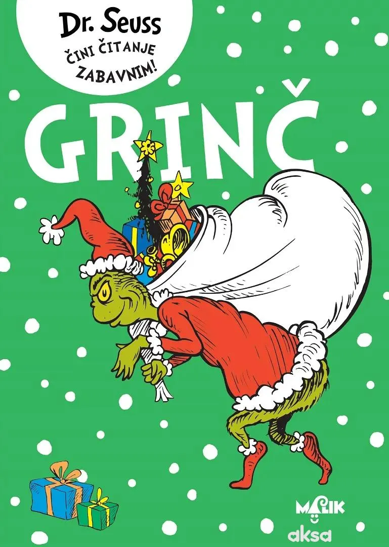 Malik knjiga Grinč - Dr.Seuss