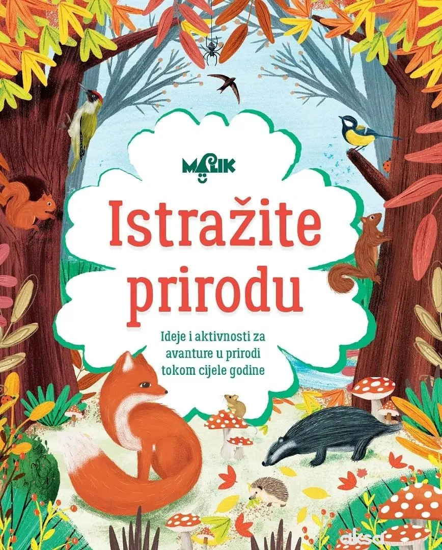 Malik knjiga Istražite prirodu