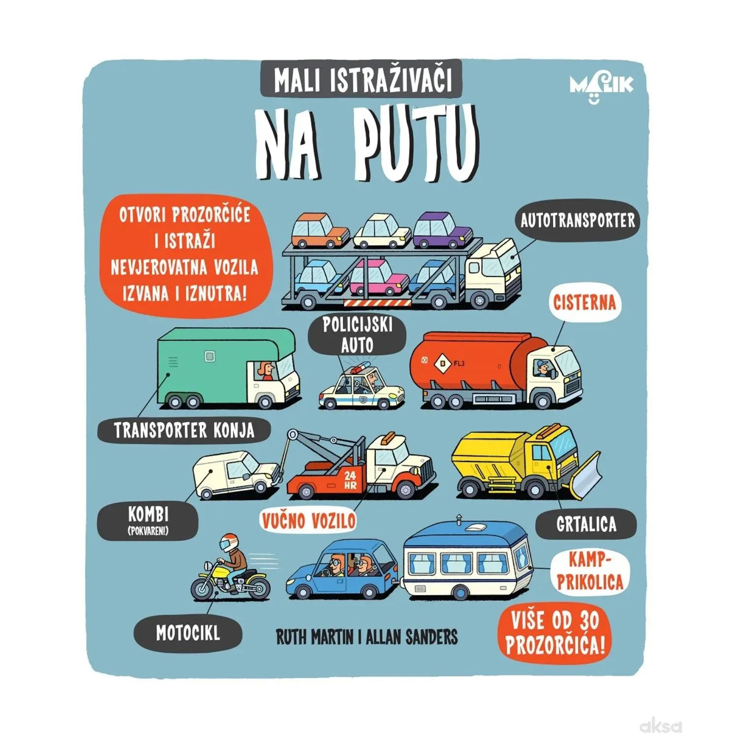 Malik knjiga Mali istraživači - Na putu