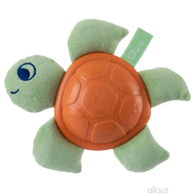 Chicco zvečka kornjača Eco+