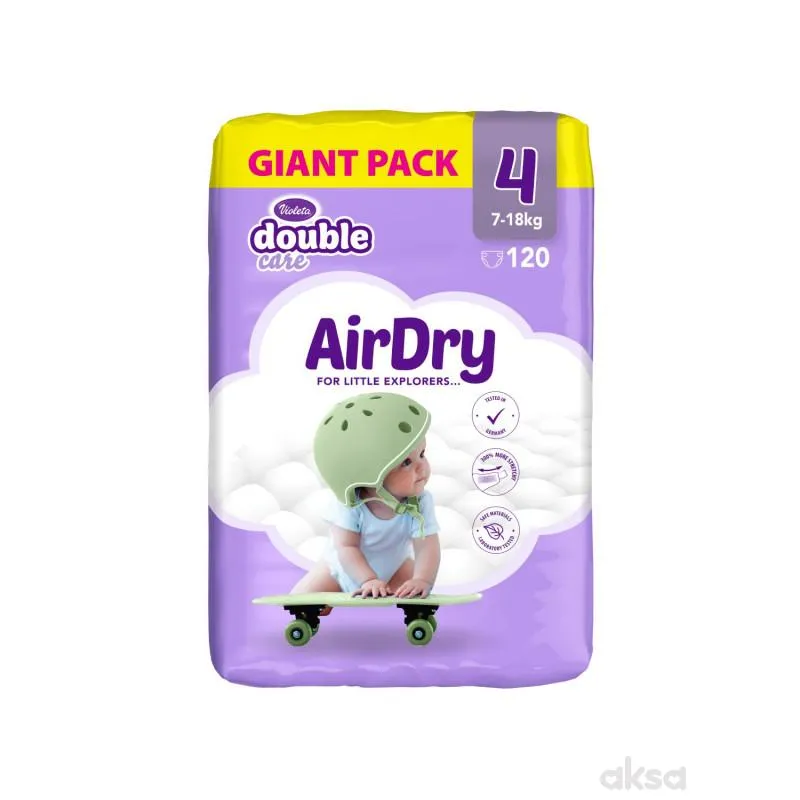 Violeta pelene DC Giant Air Dry 4 Maxi7-18kg120kom 