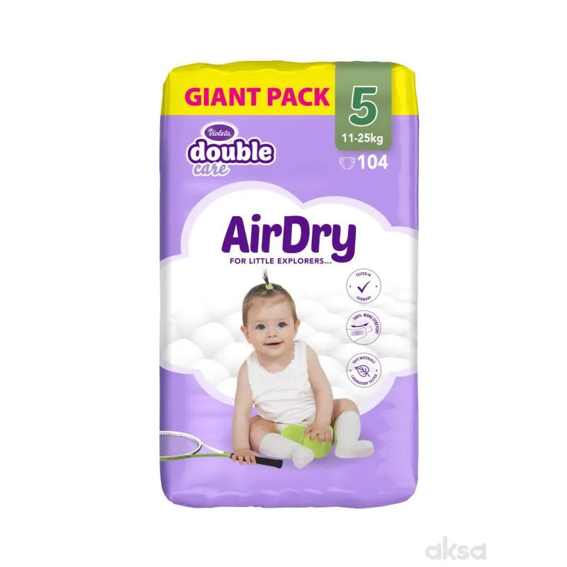 Violeta pele DC Giant Air Dry5 Junior11-25kg104kom