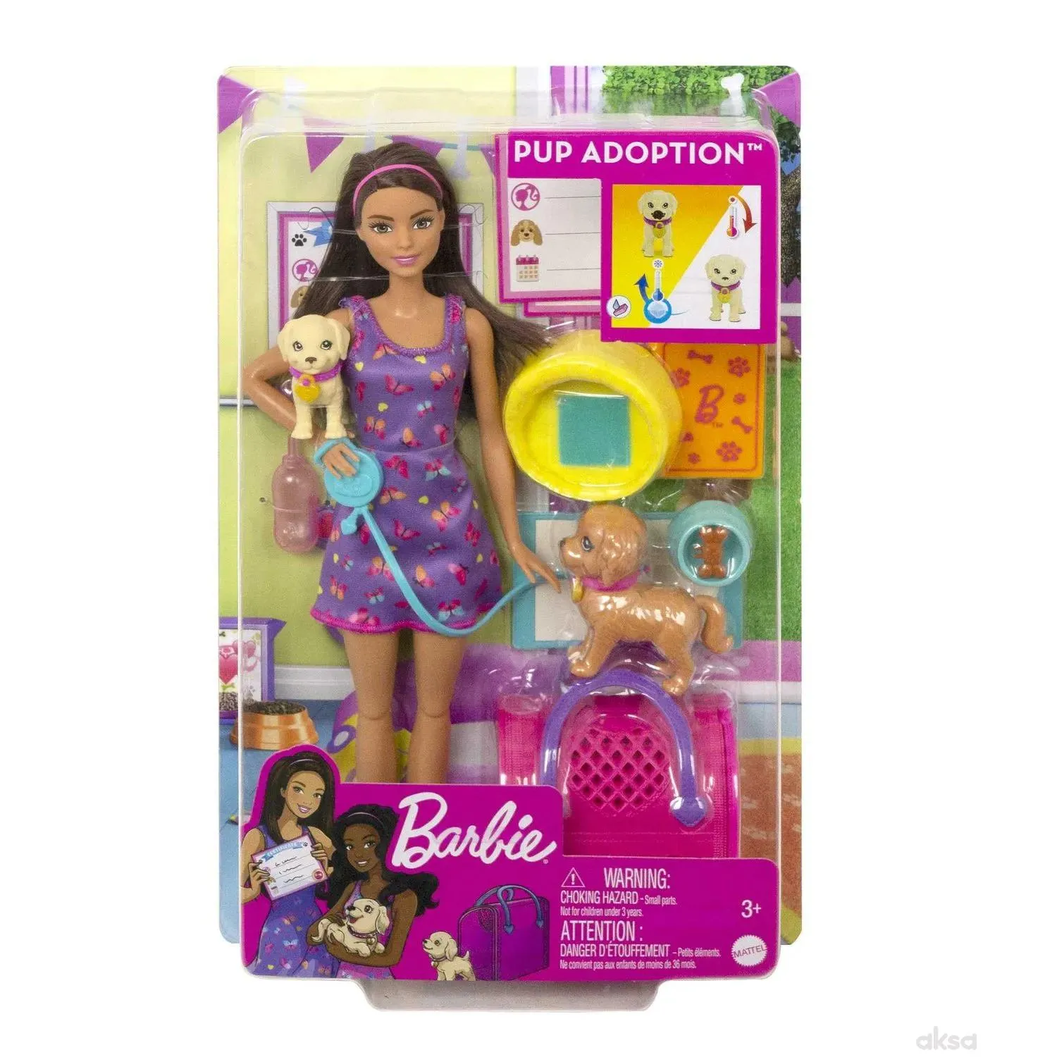 Barbie set sa psom 