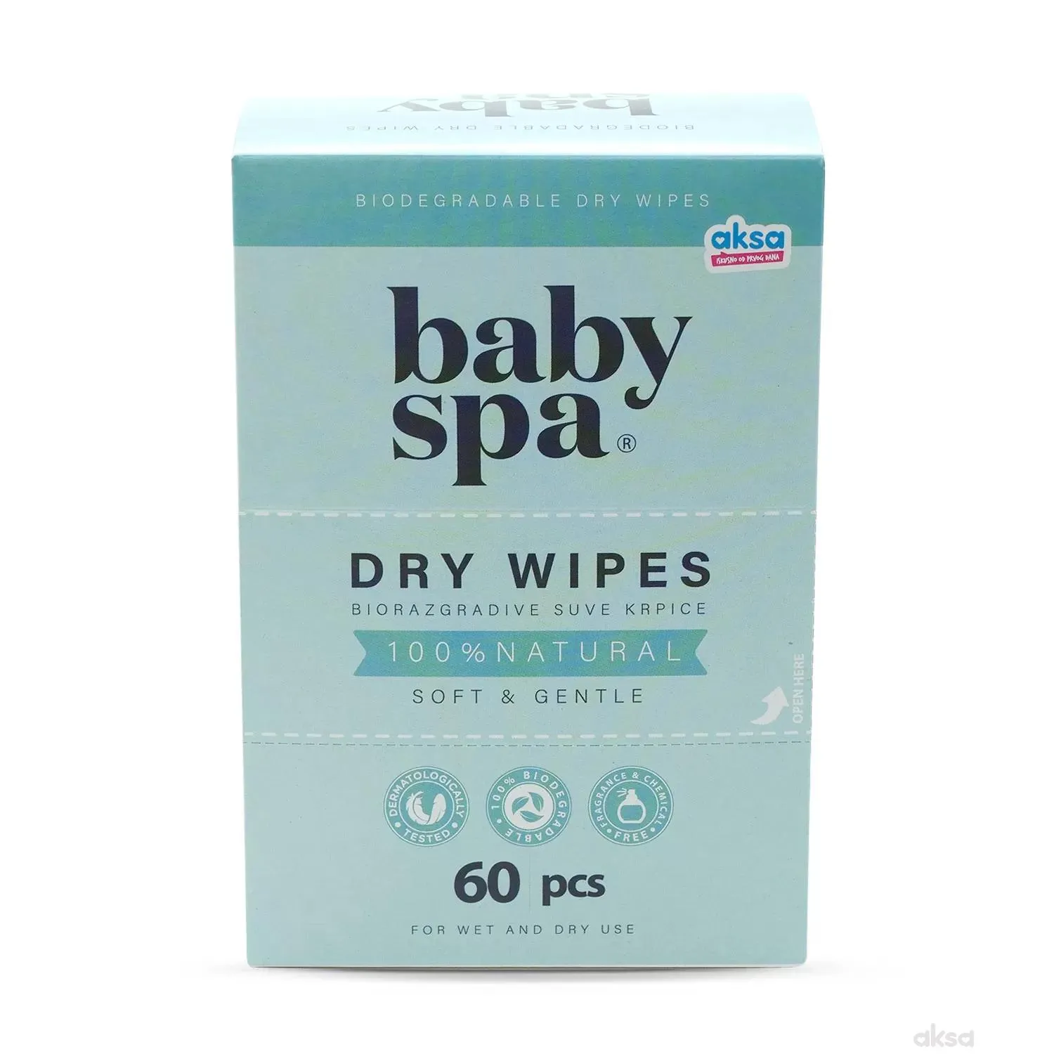 Baby Spa suve krpice 60 kom