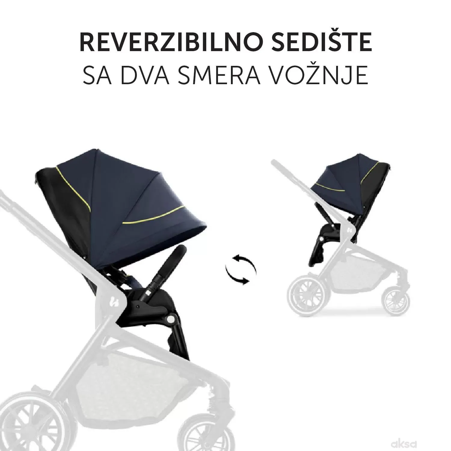 Hauck duo sistem Move so Simply, Dark Navy Neon
