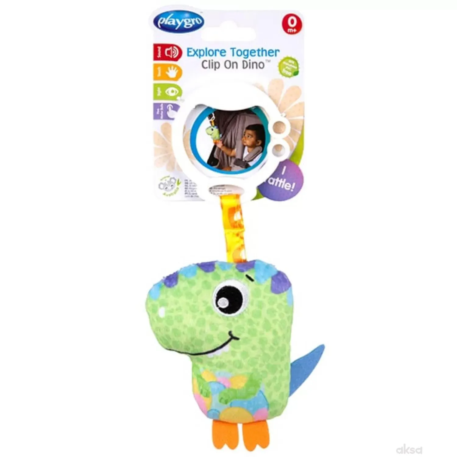 Playgro igračka štipaljka žirafa