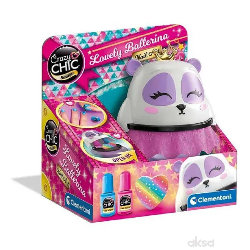 CRAZY CHIC BALERINA SET ZA NOKTICE 