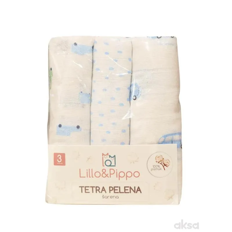 Lillo&Pippo tetra pelene 3u1 